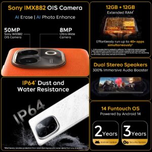 iQOO Z9S Pro 5G (Luxe Marble, 8Gb Ram, 256Gb Storage) | Snapdragon 7 Gen 3 Processor | 120 Hz Curved Amoled Display with 4500 Nits Local Peak Brightness | 5500 Mah Battery | Ai Erase, White